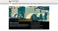 Desktop Screenshot of ironform.com